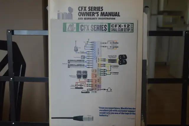 Mackie CFX12 Mixer (console) in Pro Audio & Recording Equipment in Sherbrooke - Image 3