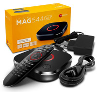 Brand New Mag 544W3 Iptv set top box for sale.