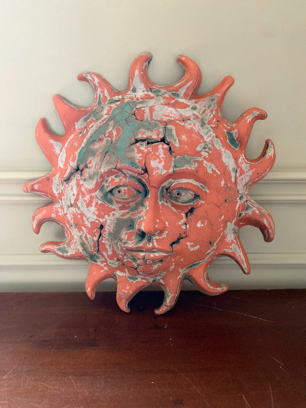Terracotta handmade sun for your garden in Outdoor Décor in London