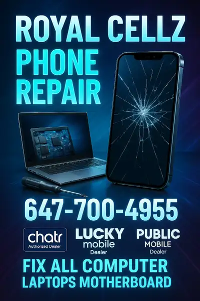 Laptops, MacBook's, &Tablets We Repair! All Cell Phones, View more