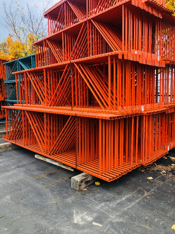 Used RediRack Pallet Racking Endframes/Beams/Wire decks Industrial