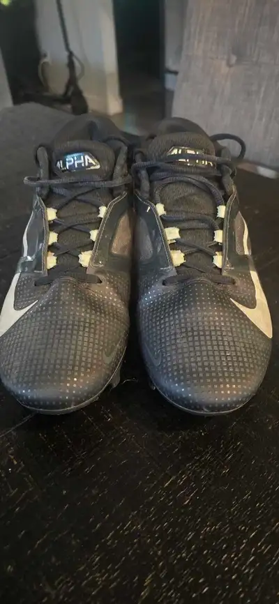 Nike Alpha Menace 4 Pro football cleats size 9.5, View more