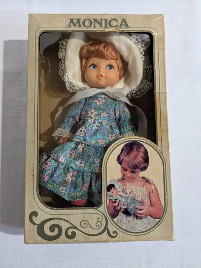VTG rare Monica doll red hair blue eyes 1970's, View more