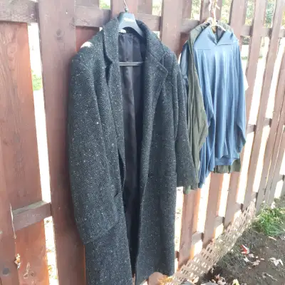 Men Long Wool Trench Coat size 42 by Dash, View more