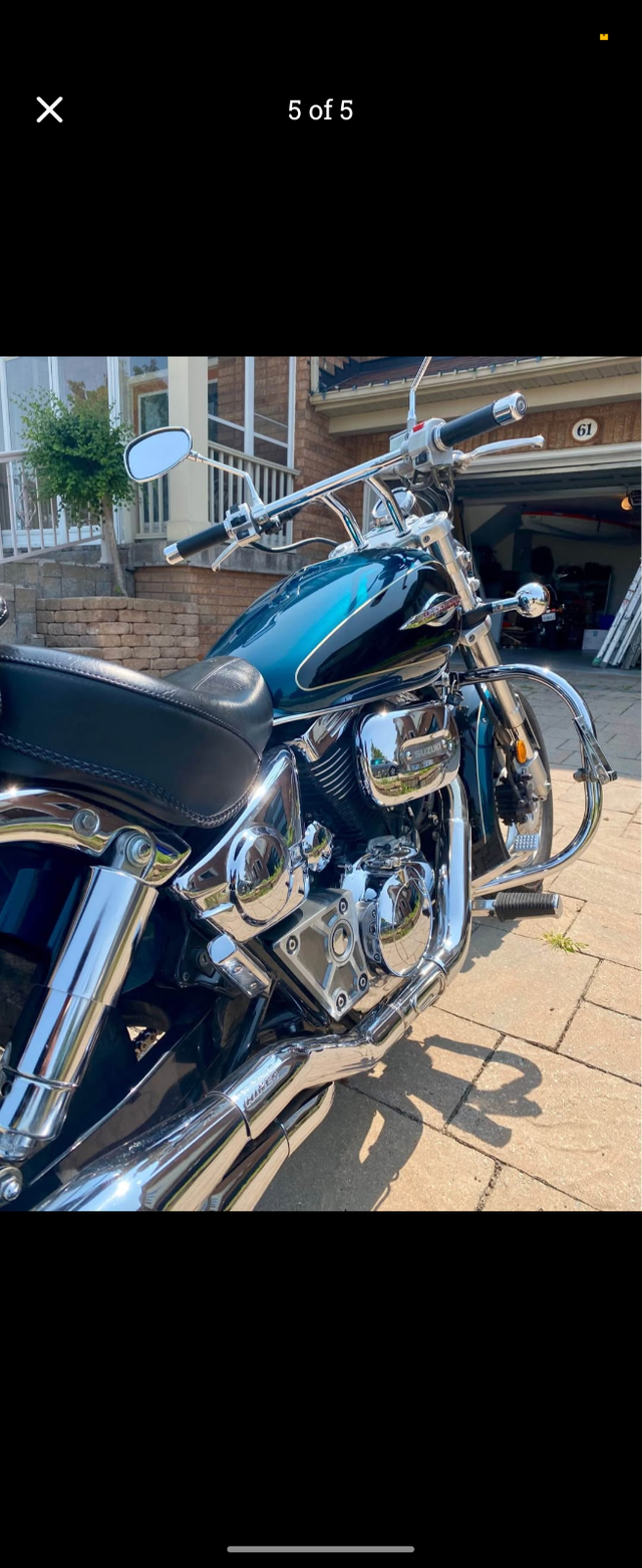 Suzuki Marauder 1997 - Vance and Hines exhaust and mustang seats in Street, Cruisers & Choppers in Cape Breton - Image 2