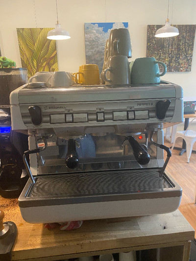 Café Equipment for sale: Commercial Fridge, Espresso Machine +