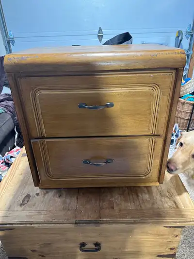 Wood Nightstand, View more