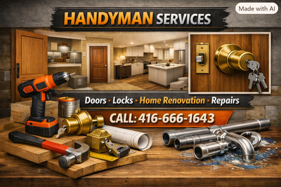 HANDYMAN SERVICES-۷۸۶ – LOW RATES – SAME‑DAY AVAILABLE, View more