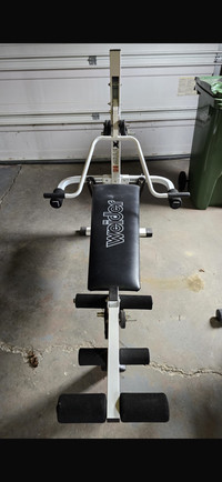 Weight bench with rubber bands for sale