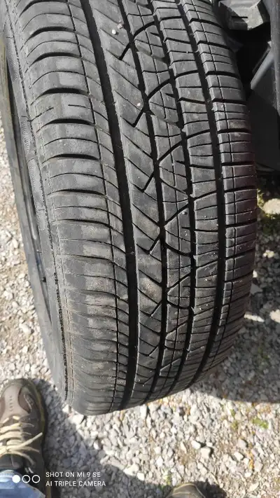 215-60R16 SE3 motomaster M+S all season tires on 16x6.5 rims 5X105mm, 56.6mm,off 2012 Chevy Cruz. Fi...