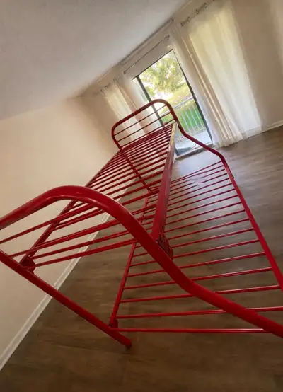 Red Metal Bed Frame, View more