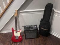 Godin Guitar + Cube amp + guitar bag