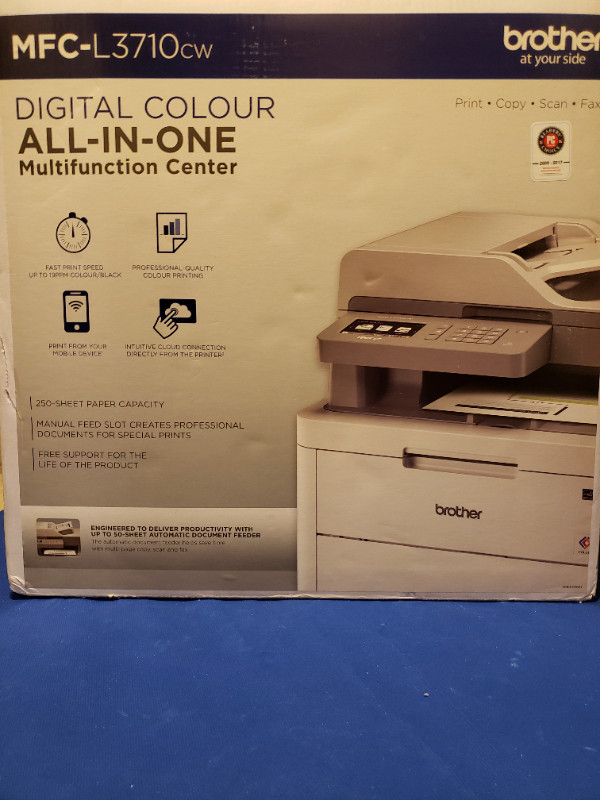 Print/Copy/Scan/Fax Digital Colour Brand New Brother MFC-L3710cw in Printers, Scanners & Fax in Ottawa