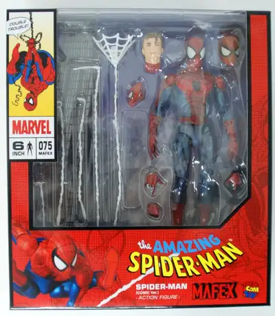 Marvel MAFEX No.075 Spider-Man (Comic Ver.) REISSUE, View more