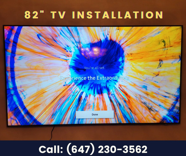 Tv Installation LED, LCD, FRAME TV, MANTLE MOUNTS in General Electronics in Oakville / Halton Region - Image 4