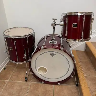 Yamaha Stage Custom 22 16 13 Drum Set Shell Pack Cherry, View more