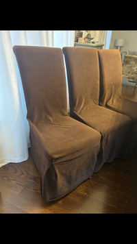 Brown Banquet Chair Covers - 8 Chair Covers $5 each