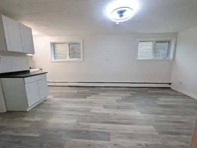 Bright, tidy studio suite in great condition. Features include Open‑concept living space, Full kitch...