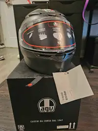 Brand new AGV K6 motorcycle helmet size L