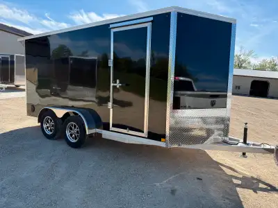 MADE IN CANADA Custom aluminum enclosed cargo trailers on order basis, built specifically for your n...
