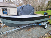 14' Boat, Trailer and Motor