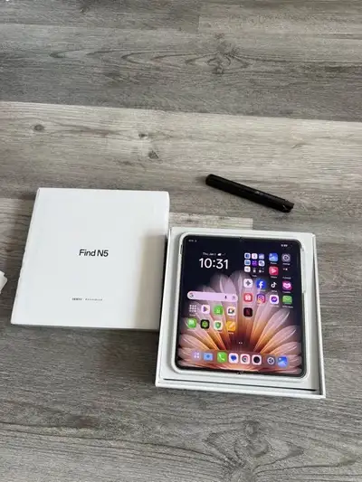 Misty White Oppo Find N5 16/512GB Global - Oppo Pen, View more