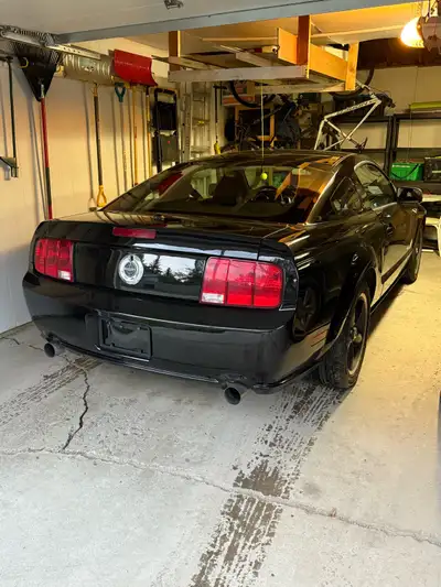 2008 Bullitt Mustang GT 2 owner western Canada car Rare black version with satellite and Shaker 1000...