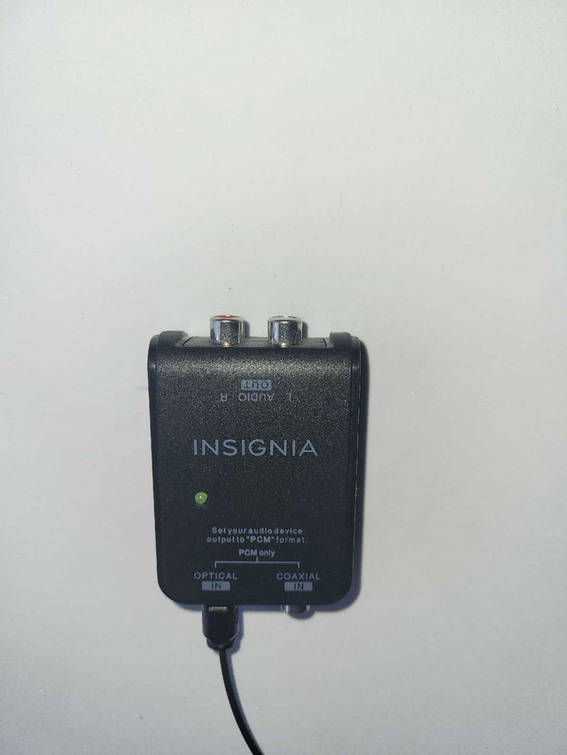 Insignia Digital to Analog Audio conv. in General Electronics in Regina