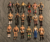 WWE Wrestler Wrestling Figures Lot. 18 Figures in total