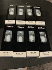 2 dozen Titleist prov1x practice balls, new in boxes