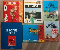 Bandes dessinées -BD - Tintin divers articles