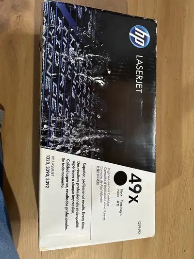 HP 49X (Q5949X) Black High Yield Original LaserJet -free shippin, View more