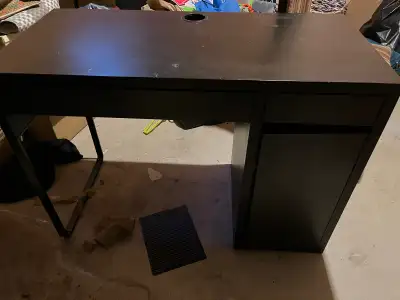IKEA desk ( dark brown )