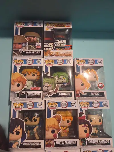 Demon slayer funko pops , View more