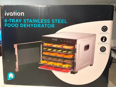 6-tray stainless steel Food Dryer 600w, View more