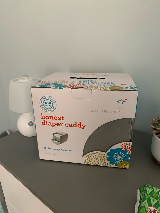 Baby diaper caddy The Honest Co in Bathing & Changing in Stratford - Image 3