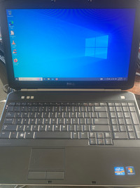 15” Dell E5520 Laptop, 8gb, 220SSD,  Win 10P