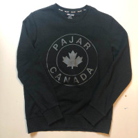 Pajar Canada Mens Black Sweater Medium