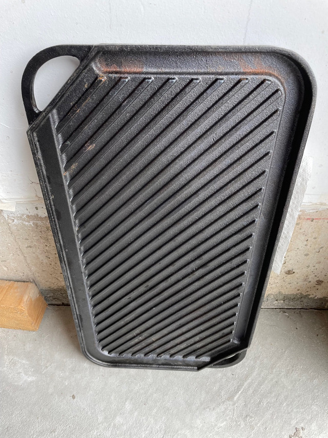 Kitchen Aid cast iron grill plate  in Kitchen & Dining Wares in Hamilton - Image 2