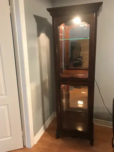 Display curio cabinet, View more