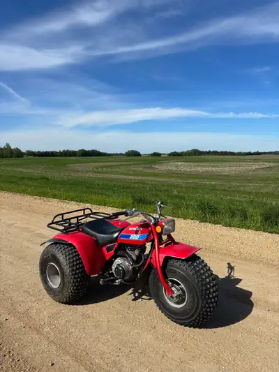 1982 Honda atc 200 Start, runs, and drives amazing All the tires are good and hold air front one is...