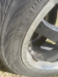 225/45r17 low profile tires on rims x4