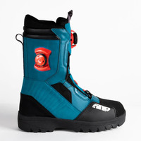 509 Raid Double BOA Snowmobile Boots in Sharkskin