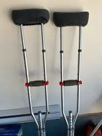 Bequilles ajustables, adjustable crutches
