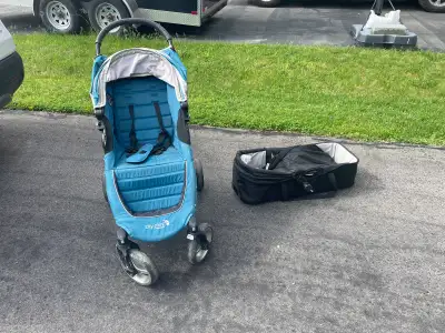 city mini stroller and bassinet attachment , View more