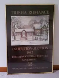 Trisha Romance Framed Poster