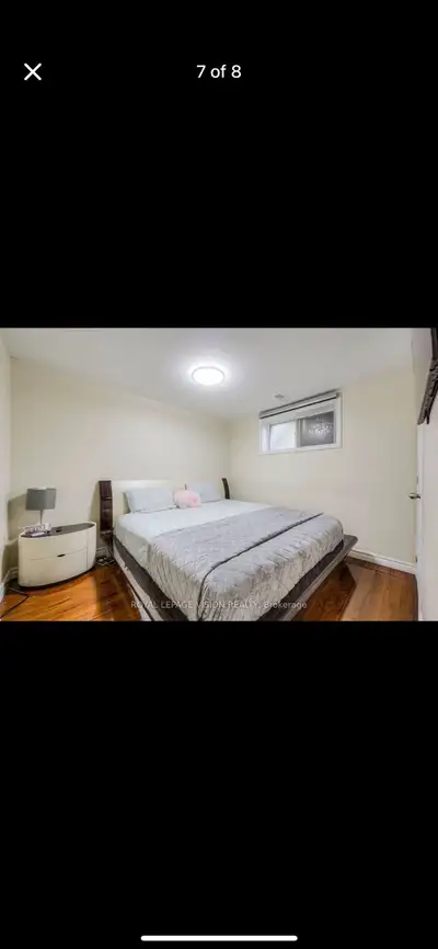 One bedroom for sharing