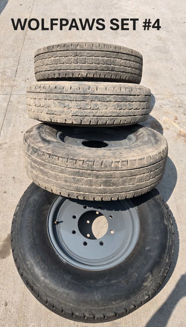 SnowWolf Wolfpaws Custom Skid Steer Winter Traction Tires in Tires & Rims in Kitchener / Waterloo