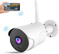 Outdoor Security Camera Wireless Wifi, Waterproof Camera Wireles