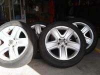For sale 4 summer tires with rims.